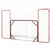 Hockey Goal with Backstop and Targets Street Outdoor Steel Hockey Net 72"