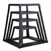 Plyometric Jump Boxes 12/18/24/30 Inch Plyo Box Platform and Jumping Agility Box Anti-Slip Fitness Exercise Step Up Box Set