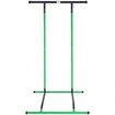 Power Tower Dip Station 2-Level Height Adjustable Pull Up Bar Stand Multi-Function Strength Training Workout Equipment Fitness Dip Bar Station 220LBS