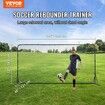 Soccer Rebounder Net 12x6FT Iron Soccer Training Equipment Sports Football Training Gift with Portable Bag Volleyball Rebounder Wall Perfect