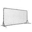 Soccer Rebounder Net 12x6FT Iron Soccer Training Equipment Sports Football Training Gift with Portable Bag Volleyball Rebounder Wall Perfect