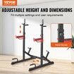 Squat Power Rack Adjustable Heavy Duty Barbell Weight Bench Press Stand