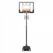 Basketball Hoop 5-7 ft Adjustable Height Portable Backboard System 32 inch Basketball Hoop & Goal Basketball Set with Wheels Stand and Fillable Base