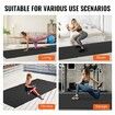 Exercise Mat Non Slip High Density Premium Yoga Mat Exercise Yoga Mat for Men Women Fitness & Exercise Mat with Bag & Carry Strap (12x6ft)