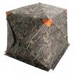 Hunting Blind 270degree See Through Ground Blind 4-5 Person Pop Up Deer Blind with Carrying Bag Portable Resilient Hunting Tent One-Way See-Through Mesh