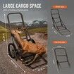 Folding Deer Cart Game Hauler Utility Gear Dolly 300 LBS Capacity