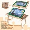 1500 Piece Puzzle Table with Folding Legs 4 Drawers and Cover Wooden Jigsaw Puzzle Plateau Adjustable 3-Tilting-Angle Puzzle Board Puzzle Storage System