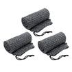 3pcs Gun Shotgun Socks Rifle Cases Pistol Sleeves 137x10cm Handgun Airsoft Storage Protector Silicone Treated Fabric Knit with Drawing Closure Grey