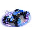 Remote Control Car with Cool Light, Spray Drift Hand Controlled Car, 2.4Ghz Rechargeable RC Car, Birthday Gifts for Boys 6-12 (Blue)