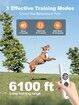 Wireless Dog Fence Dog Training Collar 3Mode Fence Dogs Covers 6100 Ft Dog Training Collar Waterproof Wireless Pet Fence 3 Training Modes 2 Recievers