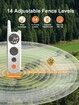 Wireless Dog Fence Dog Training Collar 3Mode Fence Dogs Covers 6100 Ft Dog Training Collar Waterproof Wireless Pet Fence 3 Training Modes 2 Recievers