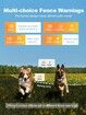 Wireless Dog Fence Dog Training Collar 3Mode Fence Dogs Covers 6100 Ft Dog Training Collar Waterproof Wireless Pet Fence 3 Training Modes 2 Recievers