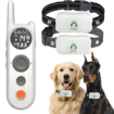 Wireless Dog Fence Dog Training Collar 3Mode Fence Dogs Covers 6100 Ft Dog Training Collar Waterproof Wireless Pet Fence 3 Training Modes 2 Recievers
