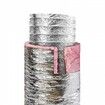 Dryer Vent Hose 254MM Insulated Flexible Duct 7.62M Long w/ 2 Duct Clamps Heavy-Duty Three Layer Protection for HVAC Heating Cooling Ventilation & Exhaust