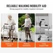 Folding Walker Stand-Assist Folding Walkers with Adjustable Height & Width