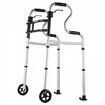 Folding Walker Stand-Assist Folding Walkers with Adjustable Height & Width