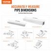 Mini Split Line Set Cover 76.2mm W 3110mm L PVC Decorative Pipe Line Cover For Air Conditioner with 5 Straight Ducts & Full Components Paintable