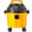 Wet/Dry Shop Vacuum Vac 10L 2 Peak HP w/ Nozzle Rich Attachments Yellow