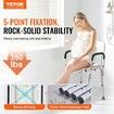 Shower Chair Shower Seat with Back Adjustable Height Shower Stool Shower Chair for Inside Shower Bathtub Non-slip Bathroom Bench Bath Chair 158.8 kg