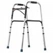 Folding Walker Aluminum Mobility Walker Aid with Adjustable Height 350LBS