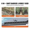 8in x 100ft Solar Panel Bird Guard Critter Guard Roll Kit 50pcs Tire Wires