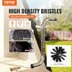 15.24M Dryer Vent Cleaner Kit 37 Pieces Duct Cleaning Brush Reinforced Nylon Dryer Vent Brush Dryer Cleaning Tools Lint Remover w Flexible Lint Trap Brush