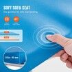 Swivel Shower Chair 360 Degree Adjustable Shower Seat with Pivoting Arms & Padded Bath Seat for Inside Shower or Tub Non-Slip Rotating Bathtub Chair