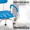 Swivel Shower Chair 360 Degree Adjustable Shower Seat with Pivoting Arms & Padded Bath Seat for Inside Shower or Tub Non-Slip Rotating Bathtub Chair