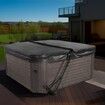 Hot Tub Cover Lift Spa Cover Lift Height 80-105 cm Width 145-235 cm Adjustable Installed Underneath on Both Sides Suitable