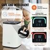 20L Large Towel Warmer Bucket with LED Screen U-shaped Light & Timer White
