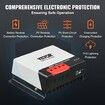 40A MPPT Solar Charge Controller Auto DC Input Solar Panel Regulator Charger with Bluetooth Module 98% Charging Efficiency