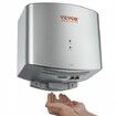 Heavy Duty Commercial Hand Dryer 1400W Automatic High Speed ABS Warm Wind Hand Blower 220V-240V & Built-In Filter Sponge & Low Noise & Effortless