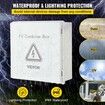 Solar Combiner Box PV Combiner 15A 6 String Plastic for Solar Panel Kit