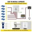 Solar Combiner Box PV Combiner 15A 6 String Plastic for Solar Panel Kit