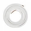 7620mm Mini Split Line Set 6.4 & 9.5 O.D Copper Pipes Tubing and Triple-Layer Insulation for Air Conditioning or Heating Pump Equipment & HVAC