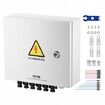 Solar PV Combiner Box 6 String 10A for Solar Panel System Steel Case IP65