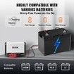 30A MPPT Solar Charge Controller Auto DC Input Solar Panel Regulator Charger with Bluetooth Module 98% Charging Efficiency