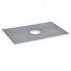 Shower Curb Kit 1524x965mm Shower Pan Kit with 160mm Central Drain Lightweight EPS Shower Installation Kits with 2 Waterproof Cloths Shower Pan Slope