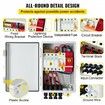 PV Combiner Box 4 String with 15A Rated Current Fuse 63A Circuit Breaker Lightning Arreste Connector for On/Off Grid Solar Panel System IP65
