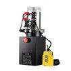 Hydraulic Pump 6 Quart Double Acting Dump Trailer Pump Power Unit DC 12V