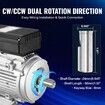 1.5KW Electric Motor 1400 rpm AC 220~240V 9.85A 90L B3 Frame Air Compressor Motor Single Phase 24mm Keyed Shaft CW/CCW Rotation