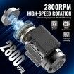 1.1KW Electric Motor 2800 rpm AC 220~240V 7.1A 90S B34 Frame Air Compressor Motor Single Phase 24mm Keyed Shaft CW/CCW Rotation