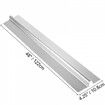 PEX Heat Transfer Plates 100 pcs Box Radiant Heat Transfer Plates 4 ft Aluminum PEX Heat Transfer Plates 1/2 inch Heat Transfer Plates Designed