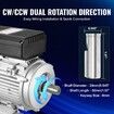 1.1KW Electric Motor 2800 rpm AC 220~240V 7.1A 90S B3 Frame Air Compressor Motor Single Phase 24mm Keyed Shaft CW/CCW Rotation