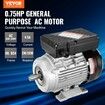 0.55KW Electric Motor 1400 rpm AC 220~240V 4.5A 80 B34 Frame Air Compressor Motor Single Phase 19mm Keyed Shaft CW/CCW Rotation