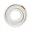 15240mm Mini Split Line Set 6.4 & 9.5mm O.D Copper Pipes Tubing and Triple-Layer Insulation for Mini Split Air Conditioning Refrigerant or Heating Pump