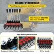 Hydraulic Directional Control Valve 6 Spool Hydraulic Spool Valve 11 GPM Hydraulic Loader Valve 3600 PSI Directional Control Hydraulic Valves & Controls