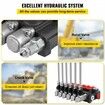 Hydraulic Directional Control Valve 6 Spool Hydraulic Spool Valve 11 GPM Hydraulic Loader Valve 3600 PSI Directional Control Hydraulic Valves & Controls