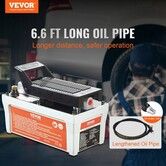 Air Hydraulic Pump 10000 PSI 1/2 Gal Reservoir NPT 3/8" Oil Outlet NPT 1/4" Inlet 6.6 ft Pipe Foot Actuated Hydraulic Pump Air Treadle