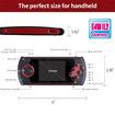 16 Bit Handheld Game for Kids Built in 230 HD Classic Retro Video Games for Boys Girls Ages 4 to 12, Red